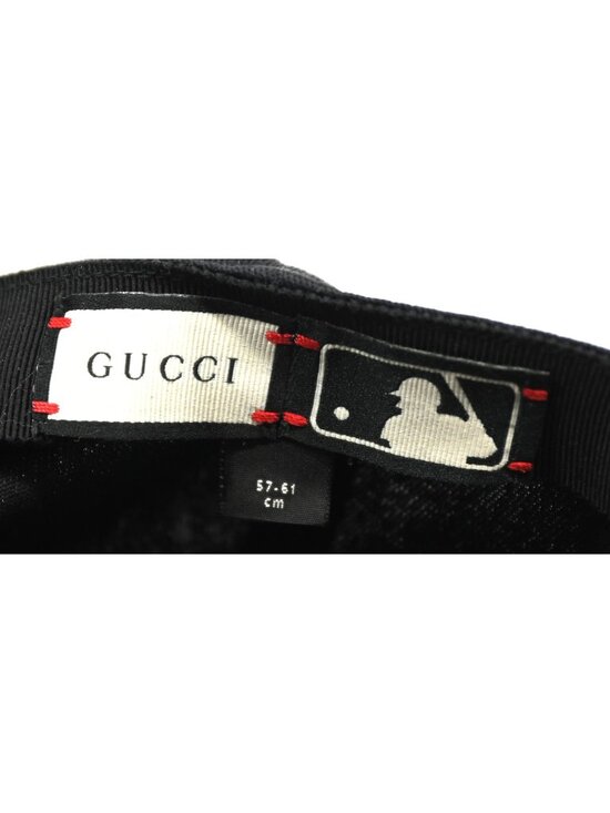 Gucci x NY Yankees Baseball Cap in Black